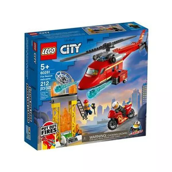 City 60281 Спасательный пожарный вертолёт