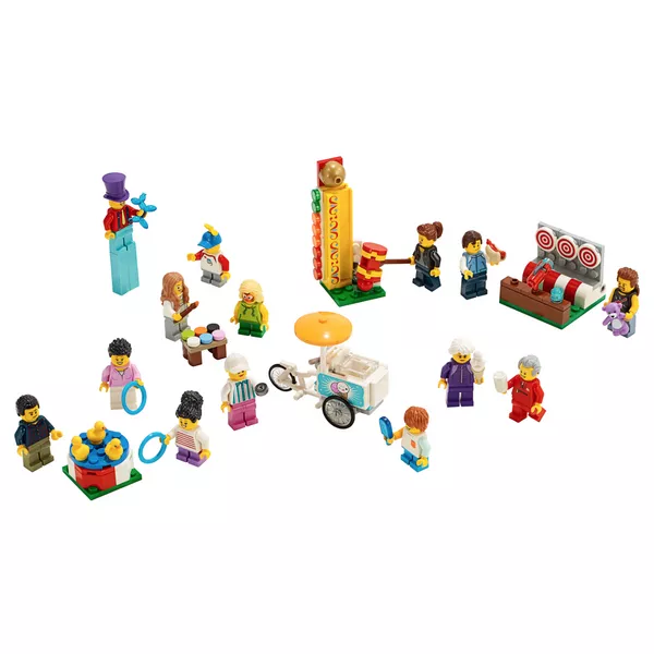 City 60234 Комплект минифигурок «Весёлая ярмарка»