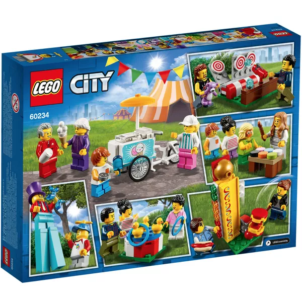 City 60234 Комплект минифигурок «Весёлая ярмарка»