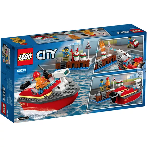 City 60213 Пожар в порту