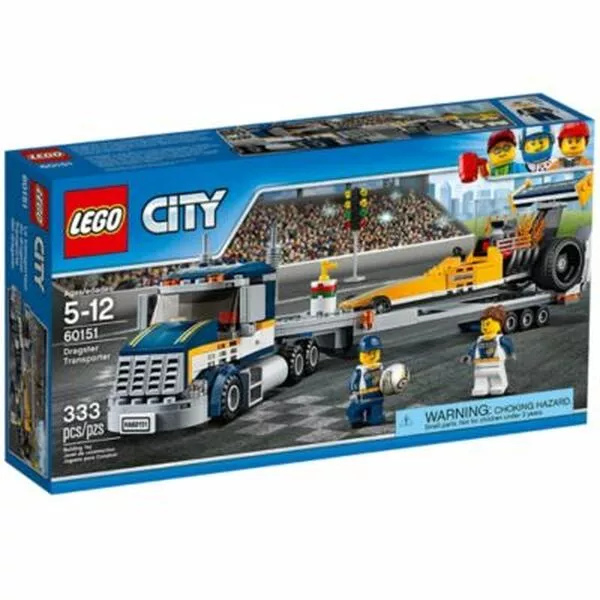 City 60151 Грузовик для перевозки драгстера