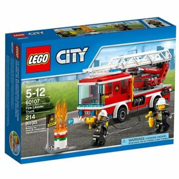City 60107 Пожарный автомобиль с лестницей