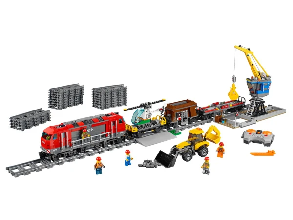 City 60098 Мощный грузовой поезд