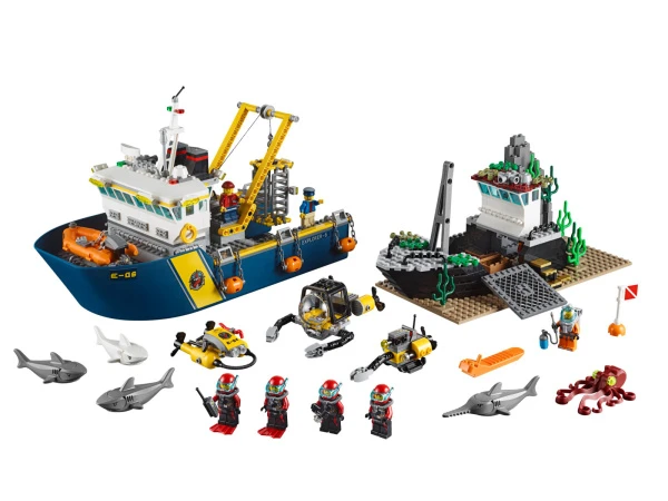 City 60095 Корабль исследователей морских глубин