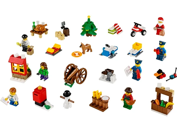 Seasonal 60063 Новогодний календарь LEGO City