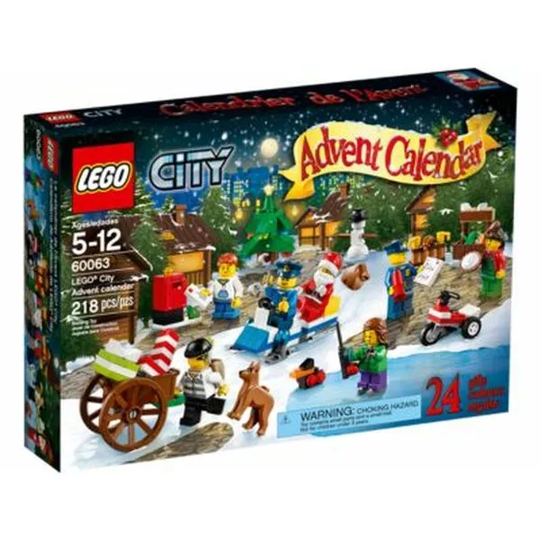 Seasonal 60063 Новогодний календарь LEGO City