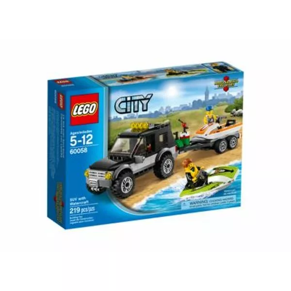 City 60058 Внедорожник с катером