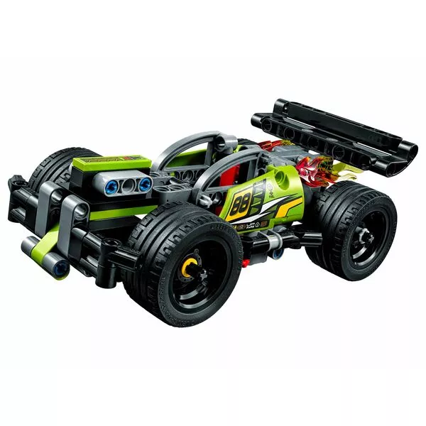 Technic 42072 Зеленый гоночный автомобиль