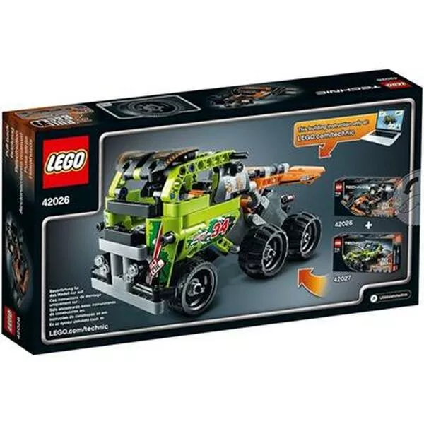 Technic 42026 Чёрный гоночный автомобиль