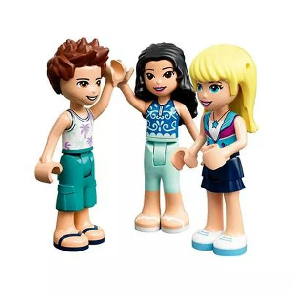 Friends 41681 Лесной дом на колесах и парусная лодка