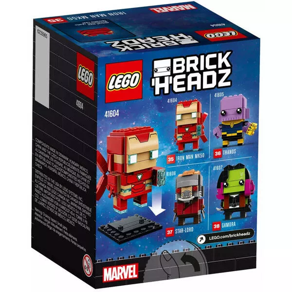 BrickHeadz 41604 Железный человек MK50
