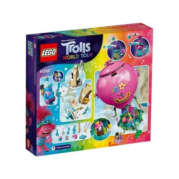 Trolls World Tour 41252 Путешествие Розочки на воздушном шаре