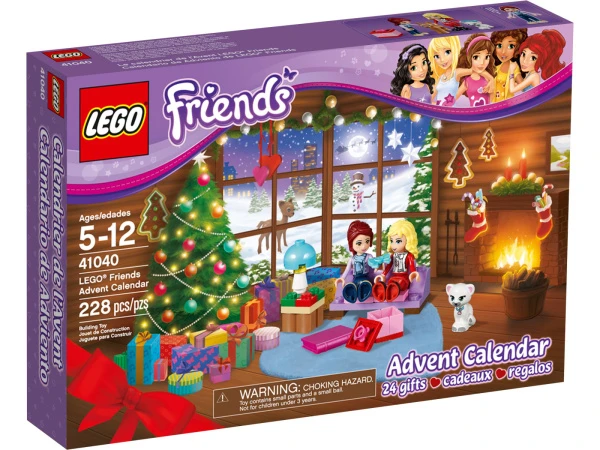 Seasonal 41040 Новогодний календарь LEGO Friends