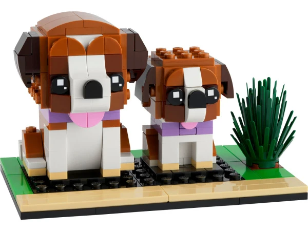 BrickHeadz 40543 Сенбернар