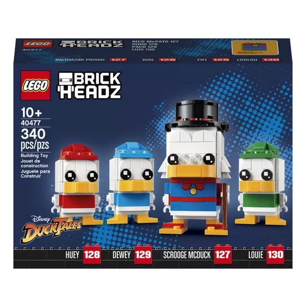 BrickHeadz 40477 Скрудж Макдак, Билли, Вилли и Дилли