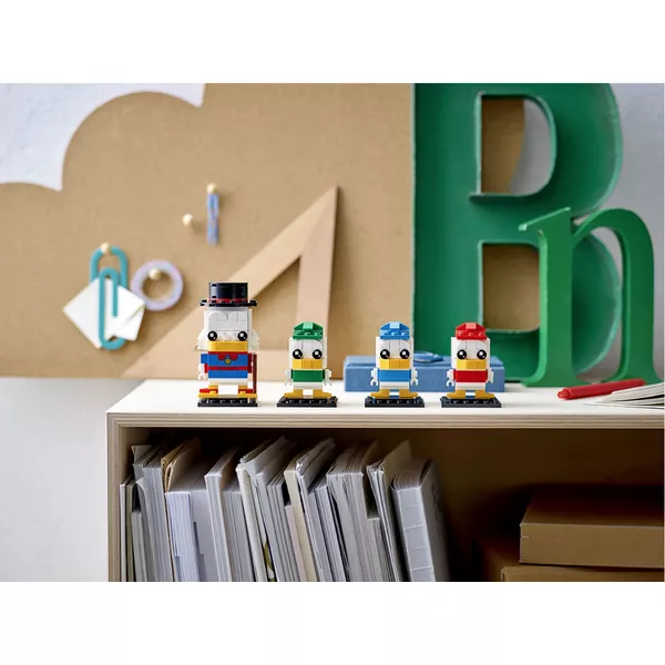 BrickHeadz 40477 Скрудж Макдак, Билли, Вилли и Дилли
