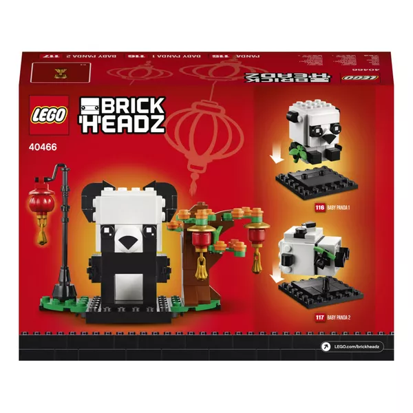BrickHeadz 40466 Панды на китайский Новый год