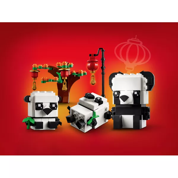 BrickHeadz 40466 Панды на китайский Новый год
