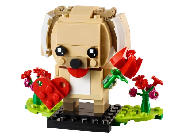 BrickHeadz 40349 Щенок на День св. Валентина