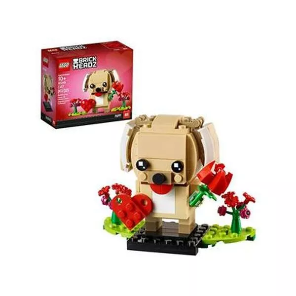 BrickHeadz 40349 Щенок на День св. Валентина