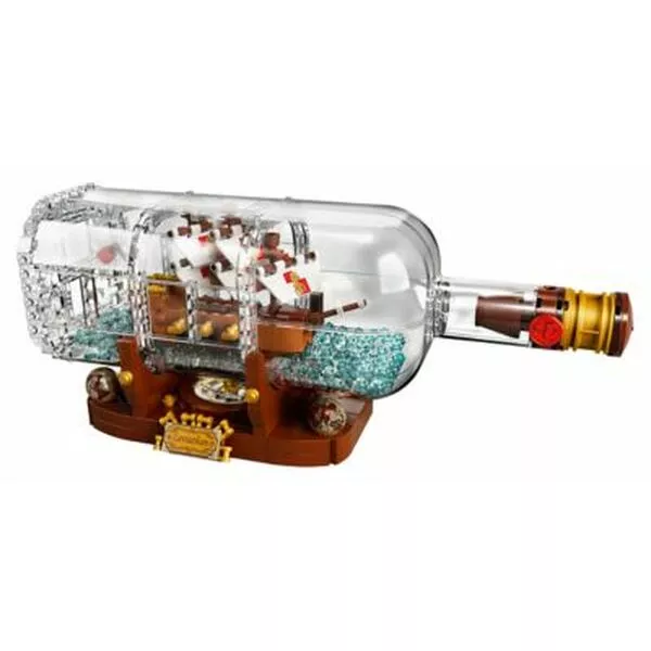 Ideas 21313 Корабль в бутылке