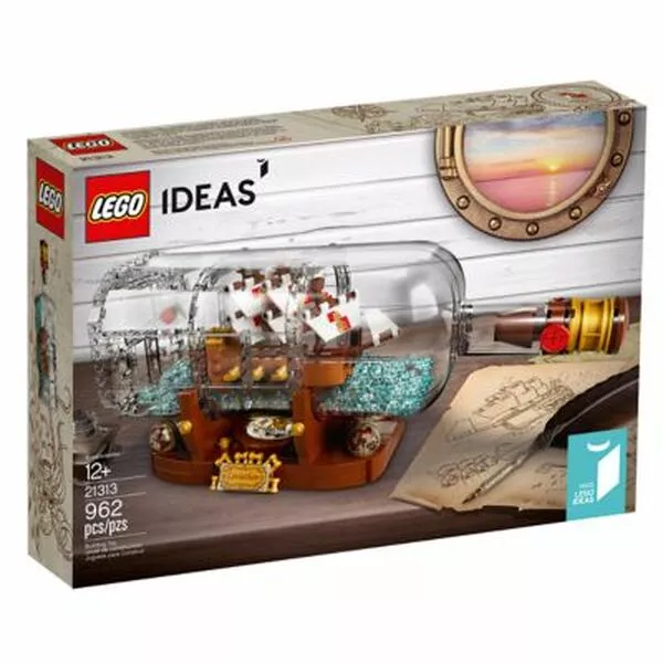 Ideas 21313 Корабль в бутылке