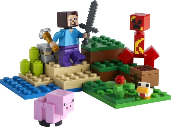 Minecraft 21177 Засада Крипера