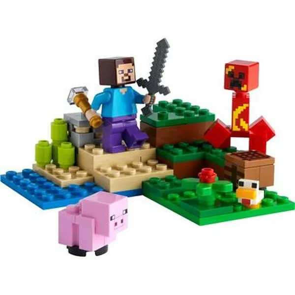 Minecraft 21177 Засада Крипера