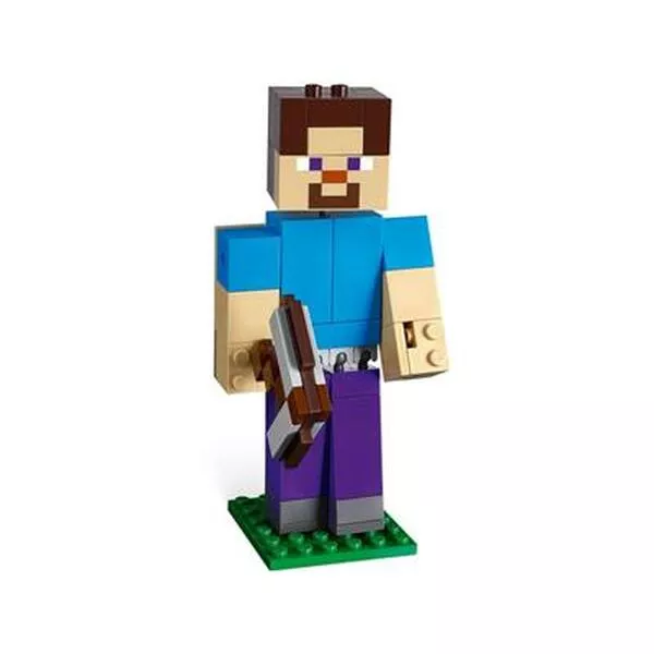 Minecraft 21148 Большая фигурка: Стив с попугаем
