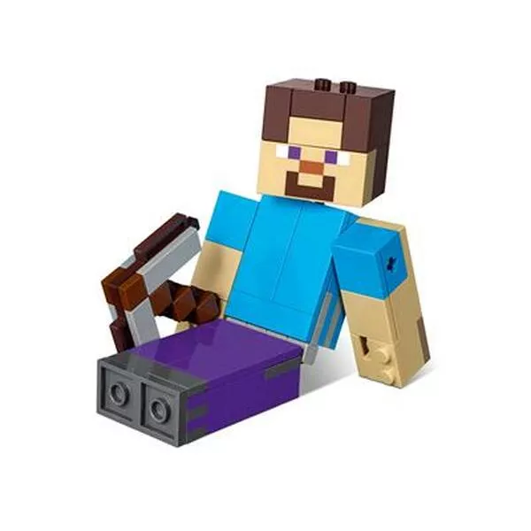 Minecraft 21148 Большая фигурка: Стив с попугаем
