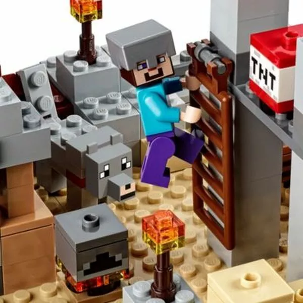 Minecraft 21121 Пустынная станция