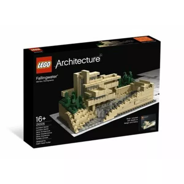Architecture 21005 Дом над водопадом