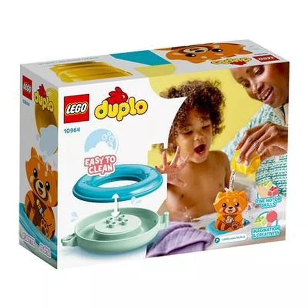 DUPLO 10964 Приключения в ванной: Красная панда на плоту