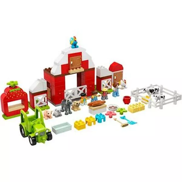DUPLO 10952 Фермерский трактор, домик и животные