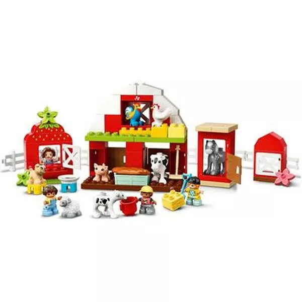 DUPLO 10952 Фермерский трактор, домик и животные