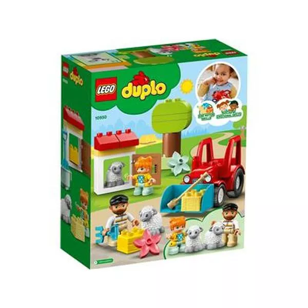 DUPLO 10950 Фермерский трактор и животные