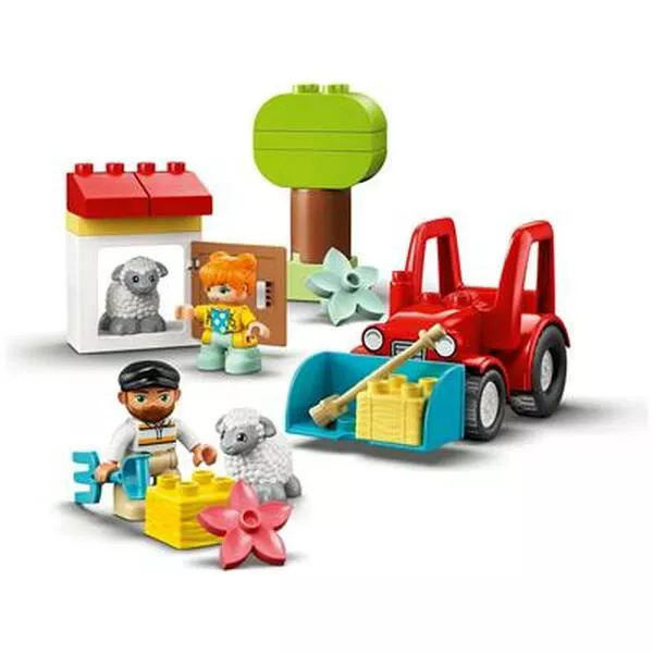 DUPLO 10950 Фермерский трактор и животные