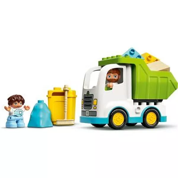 DUPLO 10945 Мусоровоз и контейнеры для раздельного сбора мусора