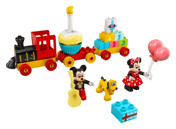 DUPLO 10941 Праздничный поезд Микки и Минни