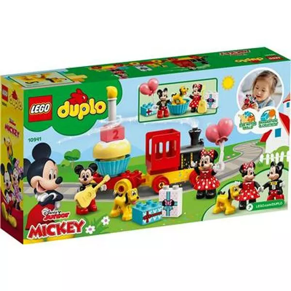DUPLO 10941 Праздничный поезд Микки и Минни
