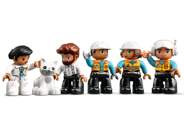 DUPLO 10933 Башенный кран на стройке
