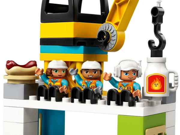 DUPLO 10933 Башенный кран на стройке