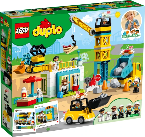 DUPLO 10933 Башенный кран на стройке