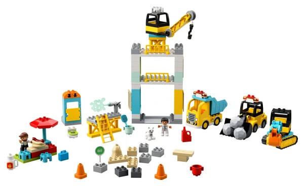 DUPLO 10933 Башенный кран на стройке