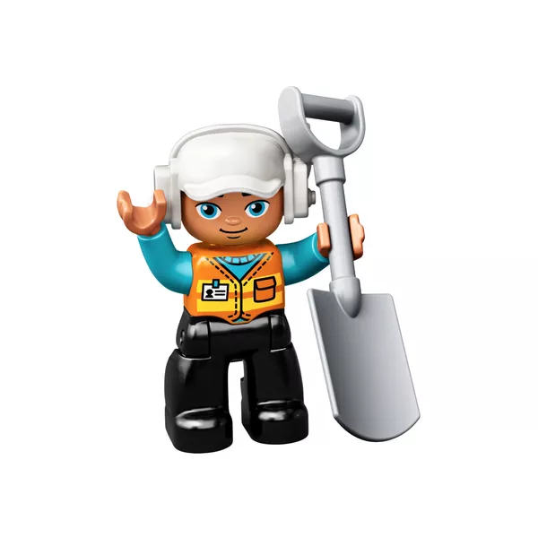 DUPLO 10931 Грузовик и гусеничный экскаватор
