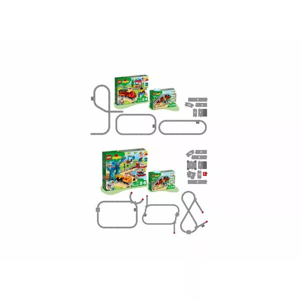 DUPLO 10872 Железнодорожный мост