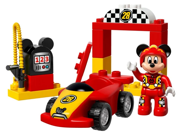 DUPLO 10843 Гоночная машина Микки