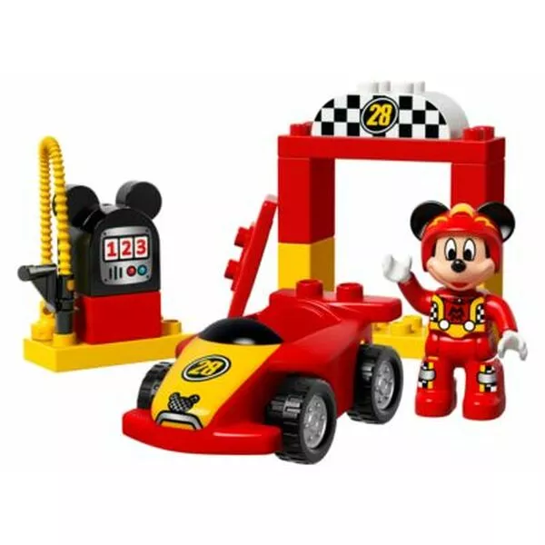 DUPLO 10843 Гоночная машина Микки