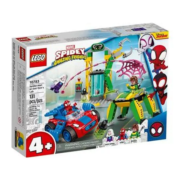 Super Heroes 10783 Человек-Паук в лаборатории Доктора Осьминога