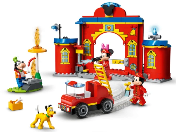 Disney 10776 Пожарная часть и машина Микки и его друзей